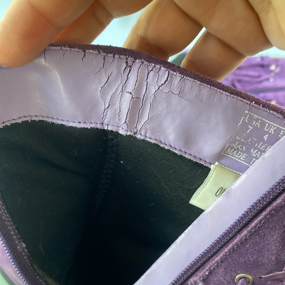 💜🦄-Oak Tree Farms western fringe boots-🦄💜 - Picture 11 of 11